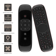 Aliexpress - Wechip W2 2.4G Air Mouse Wireless Keyboard With Touchpad Mouse Infrared Remote Control For Android TV BOX PC Projector