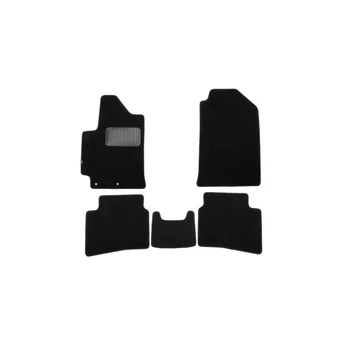 

Floor mats Klever premium Kia Rio X-line, 2017, HB. 5 PCs (textiles) (Kia Rio)