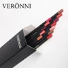 VERONNI 12 Colors/Set Sexy Matte Lip Stick Lipliner Lip Liner Pencil Matt Nude Lipsliner Pen Set Beauty Makeup Tool Cosmetic 2