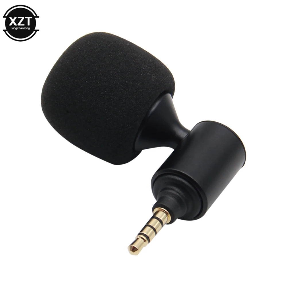 Portable Mini Microphone 3.5mm Stereo Type-C Flexural Bendable Wireless Mic For phone Cameras Computer Laptop PC Recording