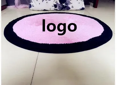 Carpet Pink Round, Round Carpet Pink Rug, Pink Round Floor Mats