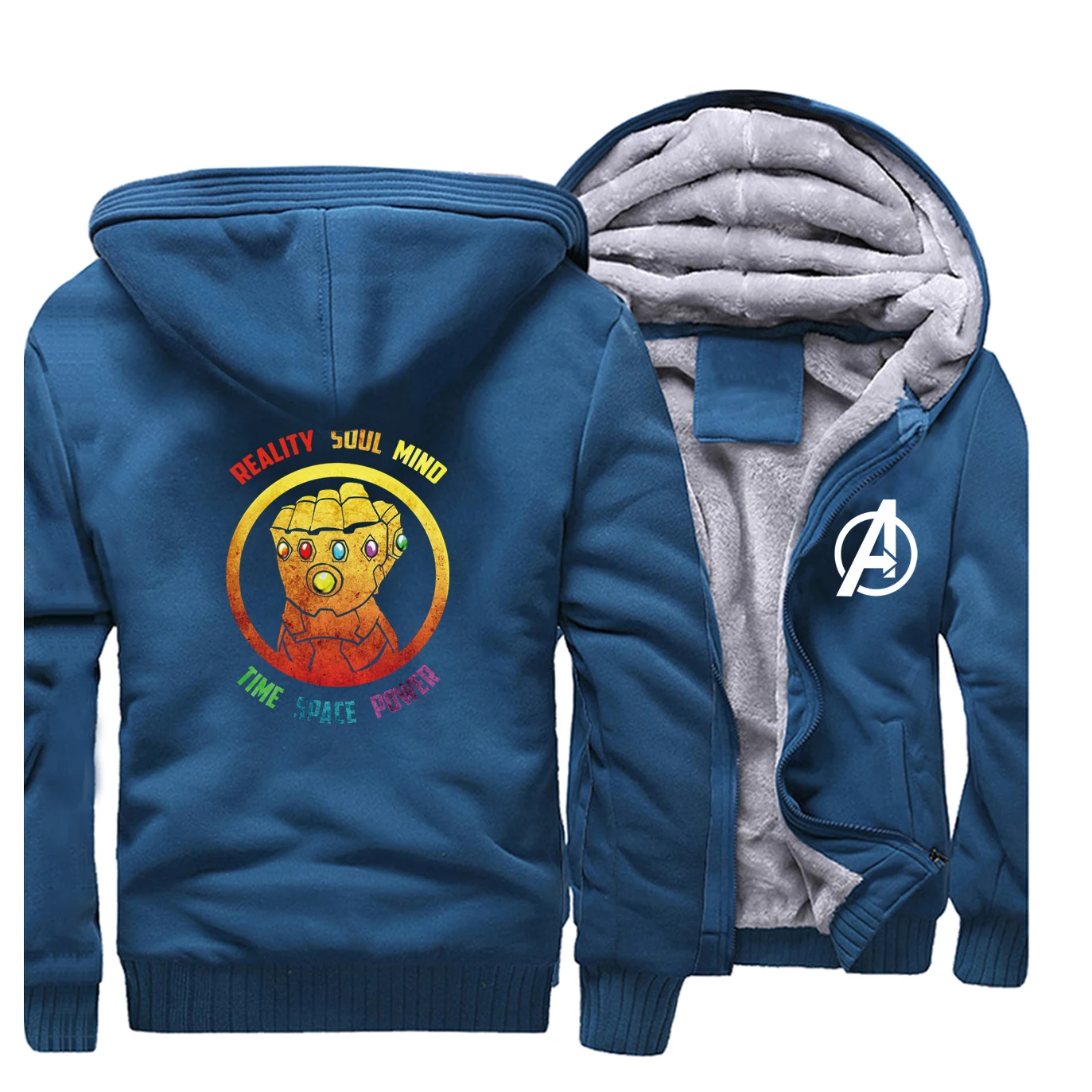 Thanos Infinity Gauntlet мужские толстовки зимняя утолщенная мужская куртка повседневная Уличная одежда в стиле хип-хоп пальто мужские топы высокого качества