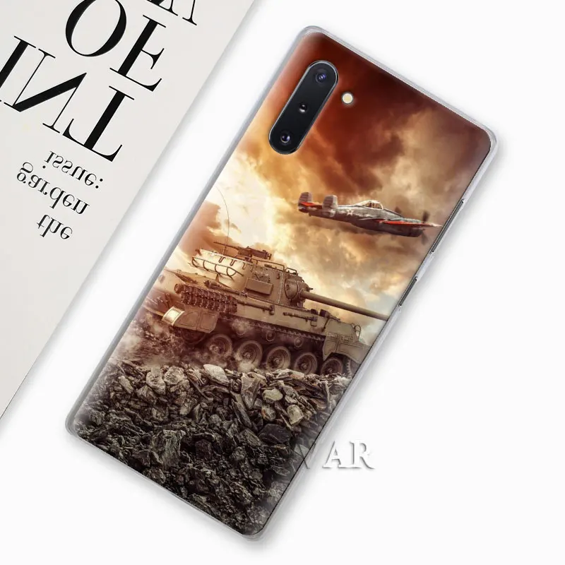 World Of Tanks чехол для samsung Galaxy Note 10 плюс 8 9 S10 S9 плюс S10e A30 A40 A50 A70 жесткий чехол