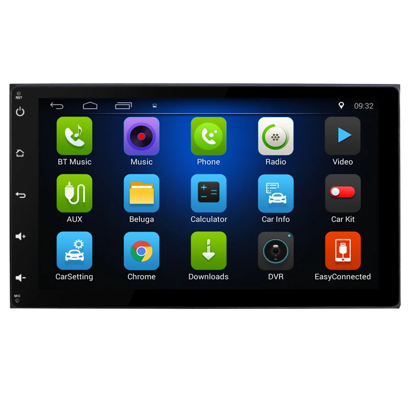 " Android 9,0! Автомобильный DVD ПК Мультимедийный dvd-плеер gps Navi Стерео Радио подходит для Toyota Sienna/Fortuner+ Corolla+ OBD2 DVR