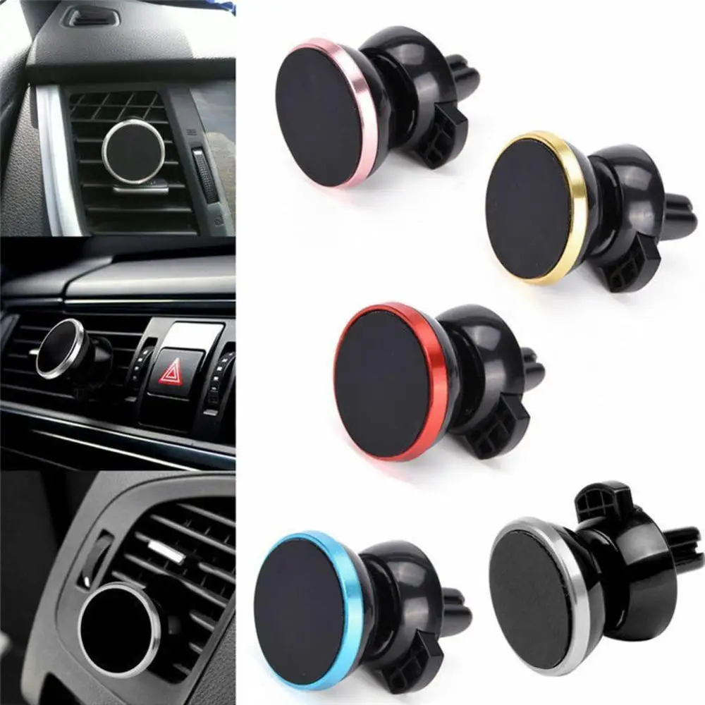 

NEW Magnetic Car Phone Holder 360 Degree Rotation GPS Air Vent Mount Holder Car Mount Cell Phone Stand For iPhone Samsung Huawei