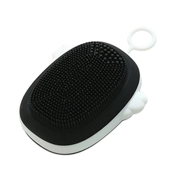 

Facial Cleansing Brush,Soft Silicone Face Cleanser Brushes Massager for All Skin Rechargeable Deep Scrubbing Shape Exfoliator