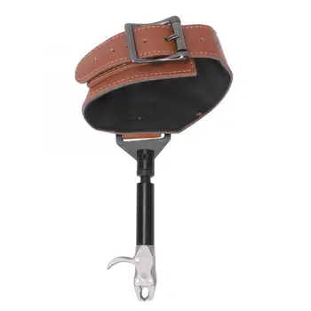 

Bow Release Aid Tool Artificial Cowhide Wrist Strap Adjustable Compound Bow Release Aid Tool Hunting Arrow Archery Accessory