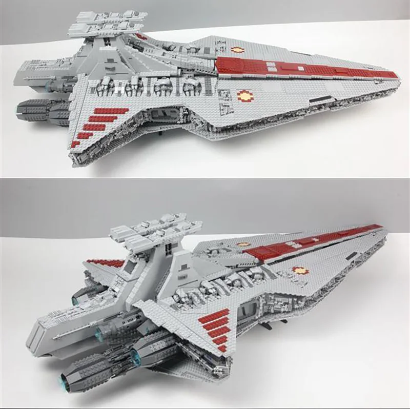 05077 UCS Venator Звездный Разрушитель совместимый LeSet Звездный план Moc Набор строительных блоков кирпичи развивающие игрушки подарки на день рождения