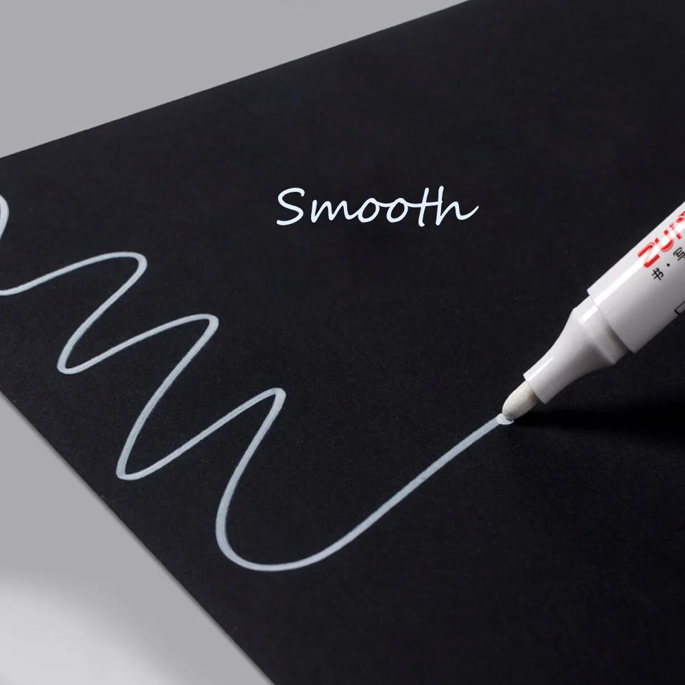 Permanent Marker Pen Oily Waterproof White