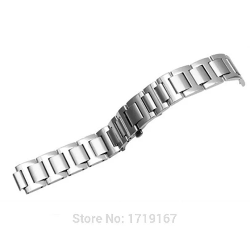 Stainless Steel Watchband For 21 Chronoscaph & Autoscaph Blue Balloon 20*12mm / 18*11mm / 14*9mm  Watch Strap Band