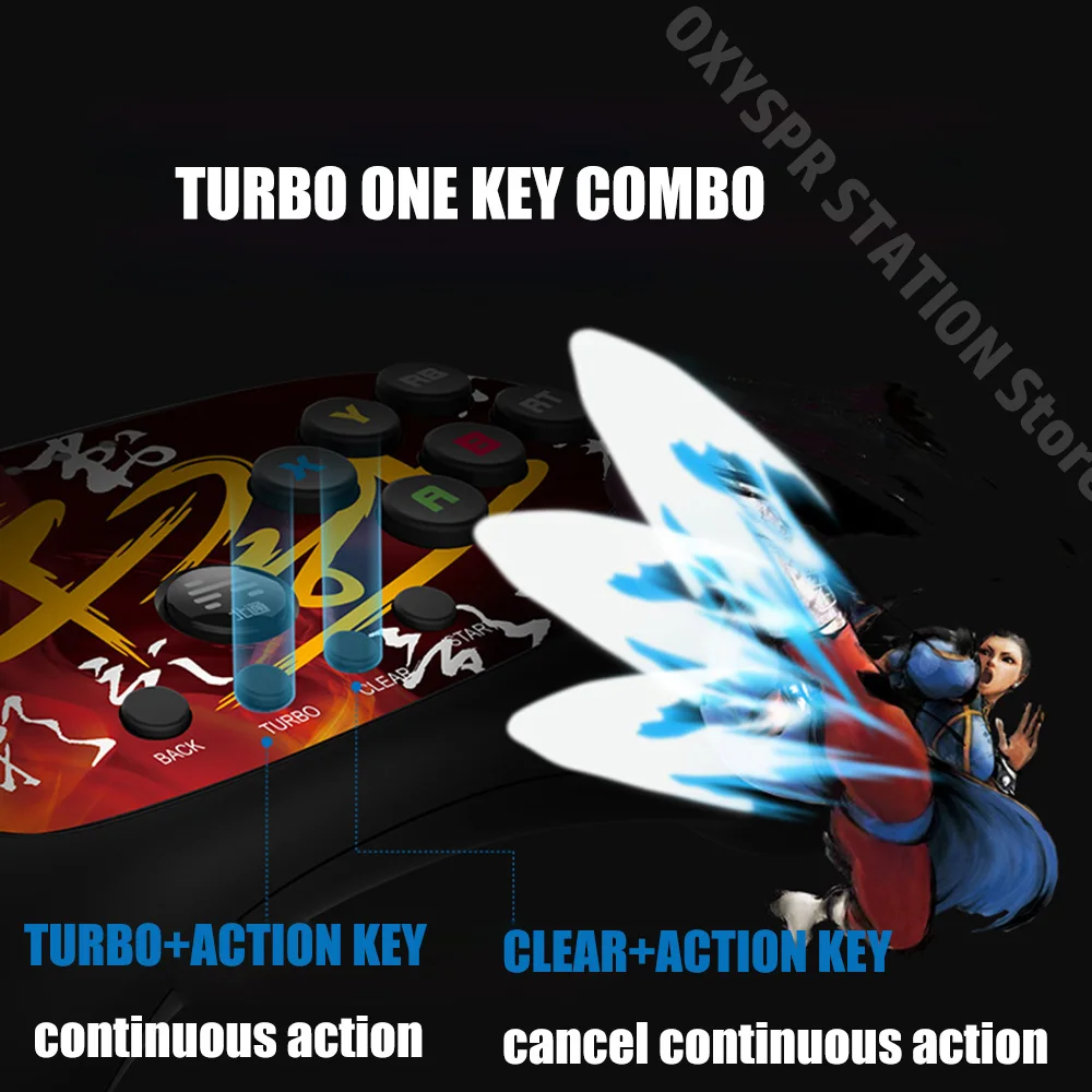 arcade lutando controle de jogo joystick para
