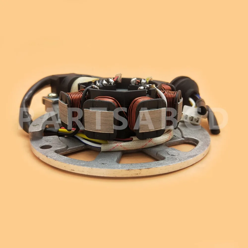 7 Катушка AC статор магнето для Yamaha 2 тактный JOG50 сборка для 50cc 2-тактный Minarelli 1PE40QMB Jog двигатели 7-катушка