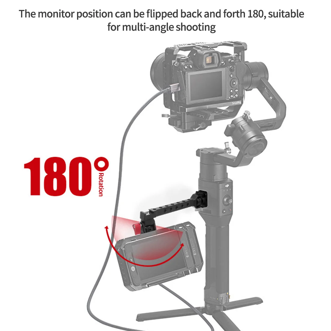 Support de caméra drone 4 pièces - Stabilisation pour action caméra