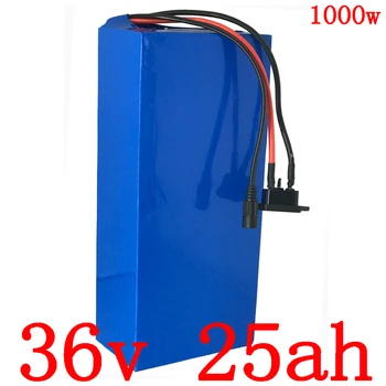 شراء36V 25AH بطارية سكوتر كهربائي 36V 500W 1000W دراجة كهربائية بطارية 36V بطارية أيون الليثيوم حزمة مع 30A BMS + 42V 2A شاحن