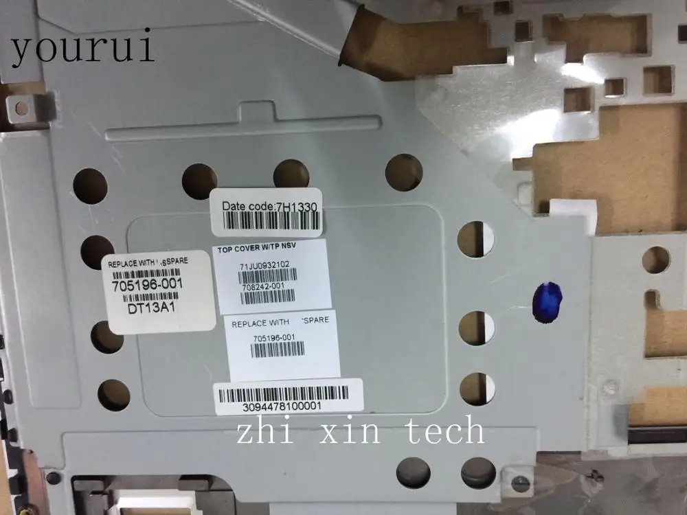 Yourui подходит для hp M6 M6-1000 palmest верхний чехол верхняя крышка touc hp ad серебристый 705196-001 708242-001