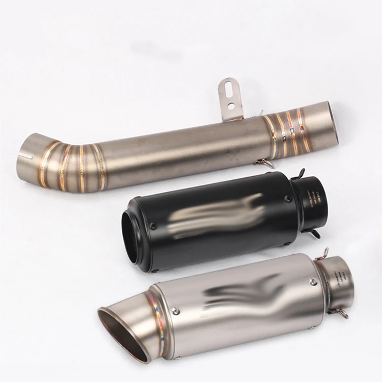 

Motorcycle sports car modified FOR Apulia RSV4 exhaust pipe RSV4 middle segment aprilia modified chimney