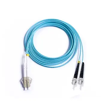 

5PCS/LOT ST/UPC-LC/UPC Multi-Mode OM3 Fiber Cable Multimode Duplex Fiber Optical Patch Cord