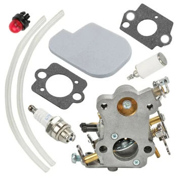 

Primer Bulb Carburetor Kit Gasket Air Filter Spark Plug Fuel Filter Set Highly Match With The Equipment