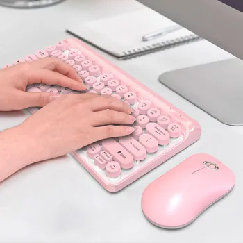 

2.4G Wireless keyboard mouse user manual Wireless Multimedia Keyboard Low noise Portable Ergonomic Computer Silent PC Laptop