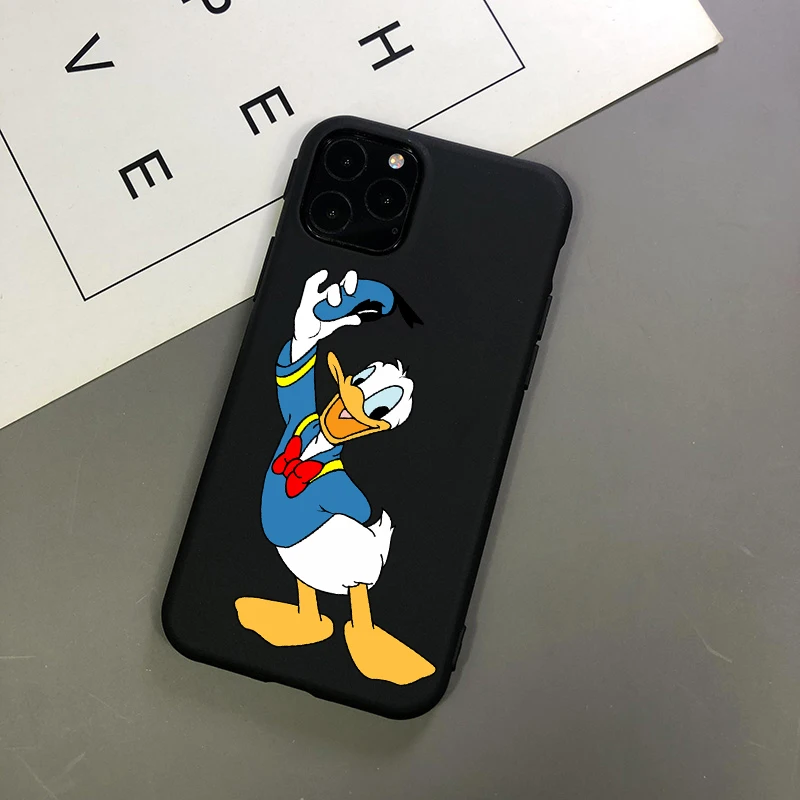 TPU Disneys Mickeys mouse TPU Мягкий силиконовый чехол для телефона для iPhone SE 5 5SXR XS MAX 11 Pro MAX 6 6S 7 8Plus черный чехол для телефона Copue - Цвет: TPU