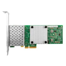 I350-F4 10 M/100 M/100 M четырехпортовый SFP LC-Fibre интерфейс PCIe 2,0X4 NIC Lan Карта