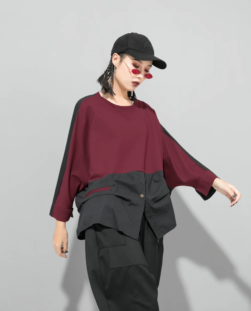 Max LuLu корейские модные осенние уличные Женские винтажные рубашки женские повседневные Лоскутные блузки свободные топы Одежда больших размеров