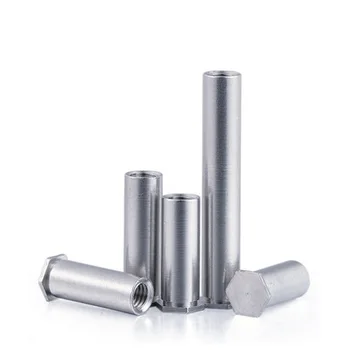 

20pcs M3 pressure riveting screws blind hole screw platen stud nut stainless steel bolt 3mm-30mm long