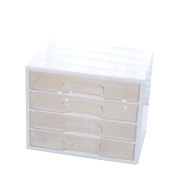 

Acrylic Plastic Storage Drawer Minimalist Office Desk Storage Drawer Box Organizer Sundries Document Paper Container