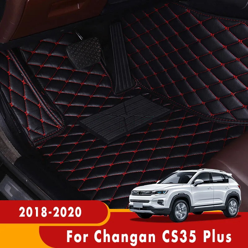 Коврики для Changan CS35 CS 35 Plus 2018 2019 2020 автомобильные коврики аксессуары интерьера