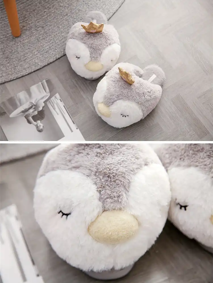 penguin house slippers