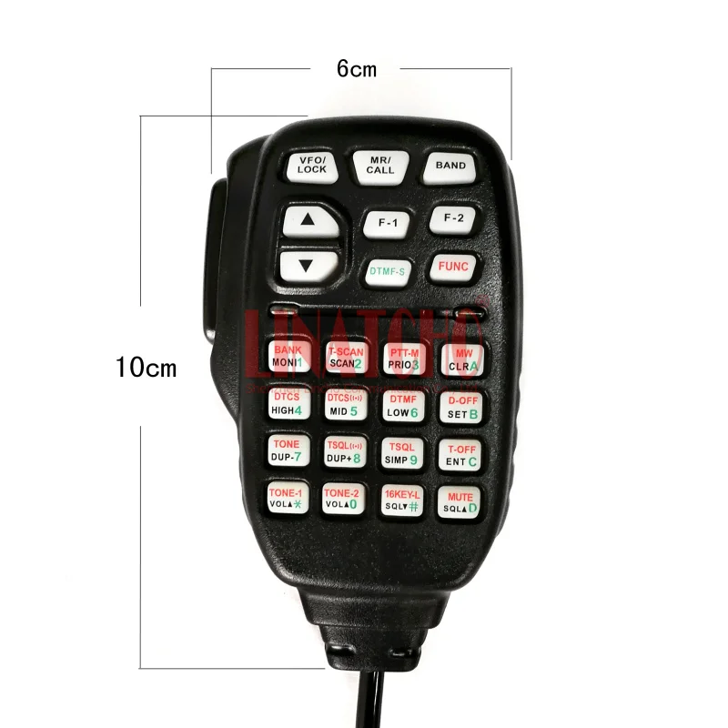 Clavier DTMF HM-133, Microphone à flèche Radio bidirectionnelle pour voiture, IC-2200H, IC-2720, IC-2100H, IC-7000