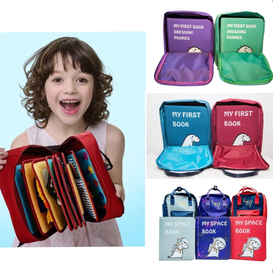 

[Special Offer] MY First Book Montessori Luxury Gold Color Book Elf Tear Rotten ENLIGHTEN Early Education Cloth Book Hong Kong
