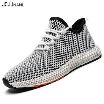 

2019 Summer Men Running Shoes Stripe Fabric Sneakers Men Sport Training Light Riding Shoes Men Sneakers Free Shipping