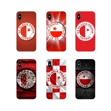 Мобильный чехол для телефона Sk Slavia Praha Чешский для Apple IPhone X XR XS 11Pro MAX 4S 5s 5C SE 6S 7 8 Plus ipod touch 5 6