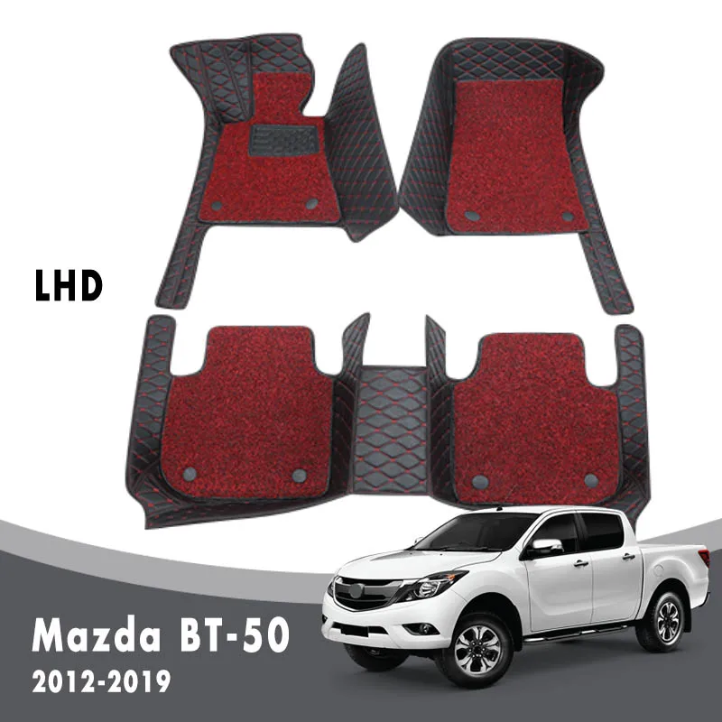 Автомобильные коврики для Mazda BT-50 2019 2018 2017 2016 2015 2014 2013 2012 автомобильные