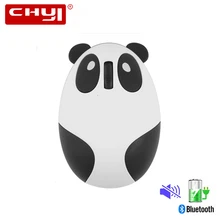 Беспроводная Bluetooth мышь, перезаряжаемая Бесшумная оптическая компьютерная мышь, эргономичная Милая Бесшумная мышь для детей, девочек, для ПК, ноутбука