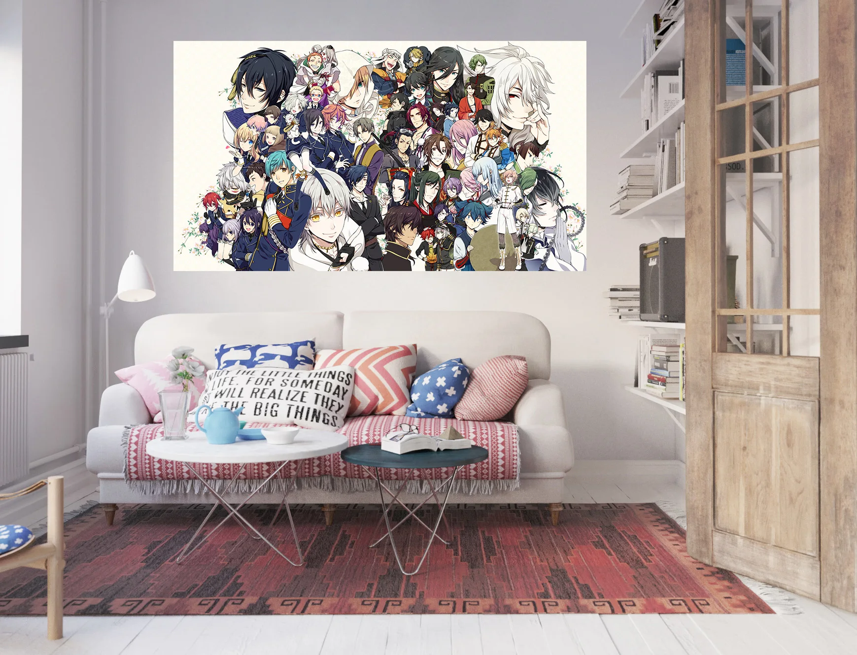 [Самоклеющиеся] 3D Touken Ranbu 623 Япония аниме наклейки на стену, плакат настенные наклейки AJ обои живот