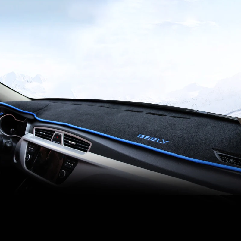Для Geely Atlas LHD крышка приборной панели автомобиля коврики Избегайте светильник колодки анти-УФ чехол ковры аксессуары