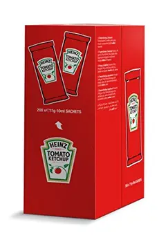 

Heinz salsa ketchup monodosis 10 ml caja 200 unidades