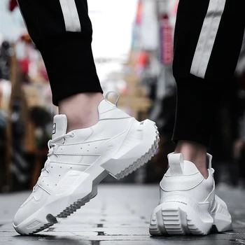 

2020 New Sneakers Man Increase Dady Shoe Spring Summer Autumn Breahable Ligth Men's Multicolor Casual Shoes Zapatos De Hombre