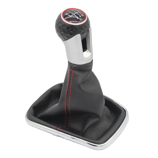 Car Gear Shift Knob Gaiter Boot Cover For Volkswagen VW Golf 4 MK4 Bora Jetta GTI R32 2000 2001 2002 2003 2004 Accessory