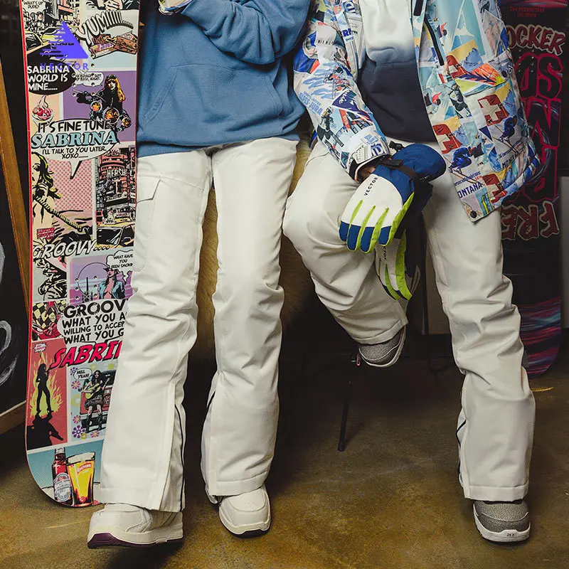 

VECTOR New Style Outdoor Ski Pants Men and Women Windproof Waterproof Warm Breathable Single and Double Board Men and Women Pant