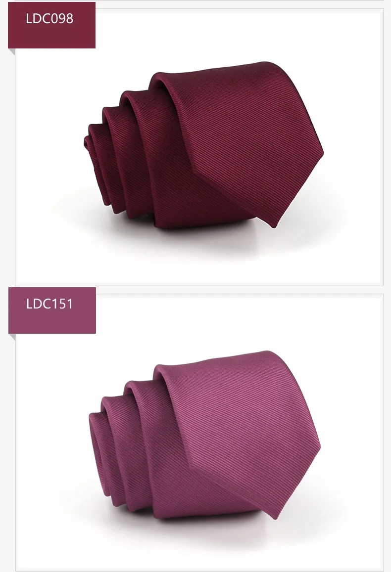 Высокое качество 2019 новые дизайнерские брендовые модные студенческие повседневные 6 см тонкие галстуки для мужчин галстук сплошной цвет