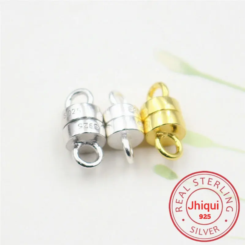 Реальное магнитное колье из стерлингового серебра 925 пробы для самостоятельного