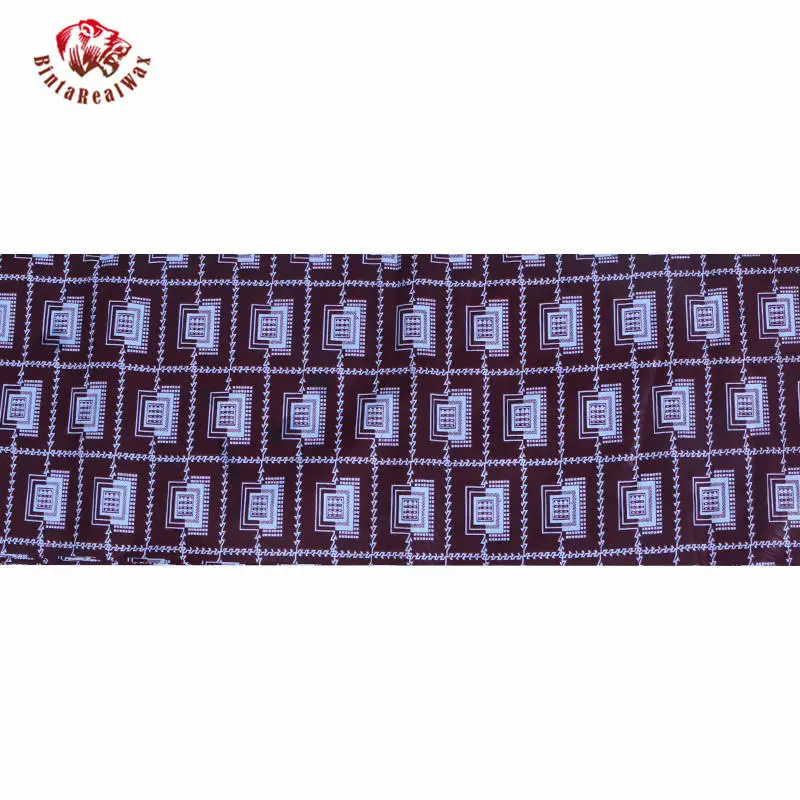 Анкара полиэстер воск принты ткань bintarealwaxWax Высокое качество 6 ярдов африканская ткань для вечерние платья FP6038
