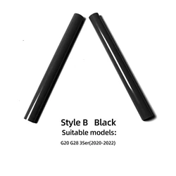 Sleek Car Front Grille Trim Strip - M Sport Styling Accessory (Black Style B)