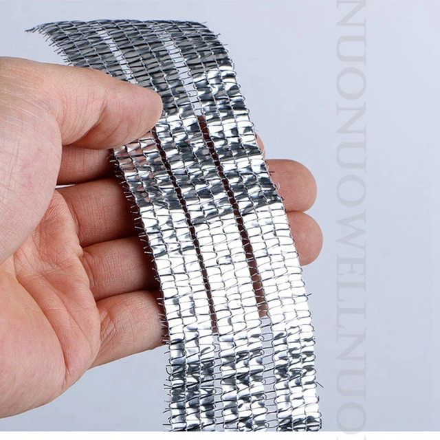 Nnw Alumínium Fólia Tükrözi Az Uv-Ellenes Napfényellenes Nettó Net 75% Nap Árnyékolási Sebesség A Kültéri Autó Növények Napgátló Hőszigetelése - Image 5