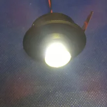 10 шт./лот Ac230v белый Светодиодный точечный мини-светильник лампа для шкафа 3 Вт Высокая мощность Led белый теплый белый Внутреннее освещение