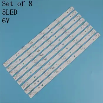 

New 24PCS/lot 5LED 389mm LED backlight strip for Philco PH40R86 400S8605X8-B0040 E34036 40S-4-10 1.00.1.388015S01R V1