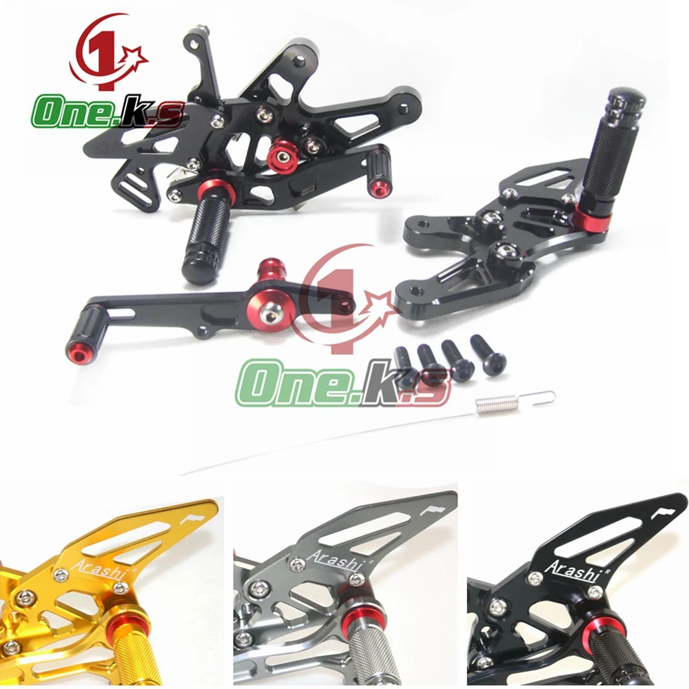 

Motorcycle footrest footpeg pedal foot peg Rearset Rear Set Rearsets For BMW S1000RR 2015-2018/S1000R 2017-2019